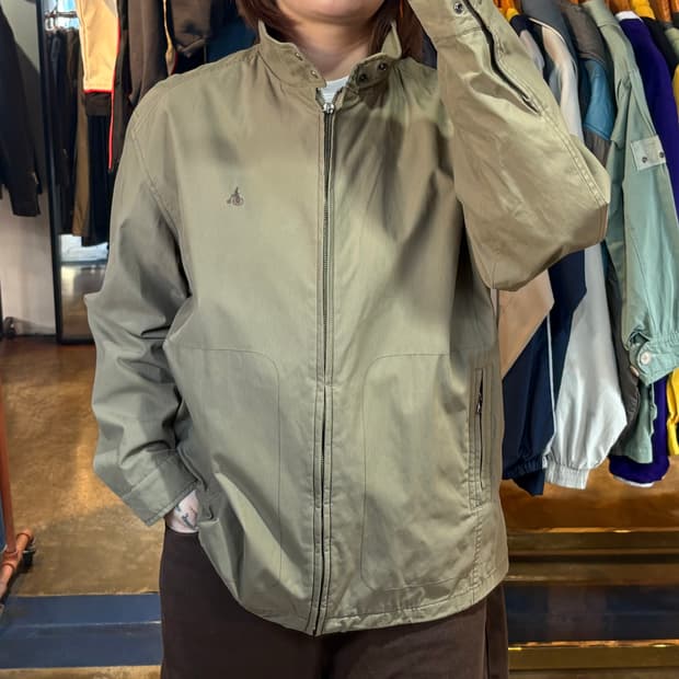 빈폴 카키 자켓