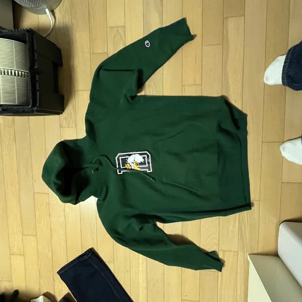 리버스 위브 챔피온 후드티 m