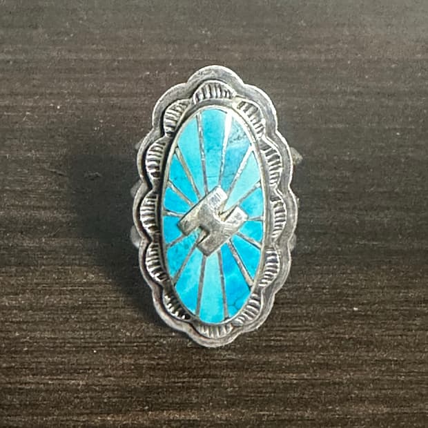 HRM 블루블루재팬 터콰이즈 링