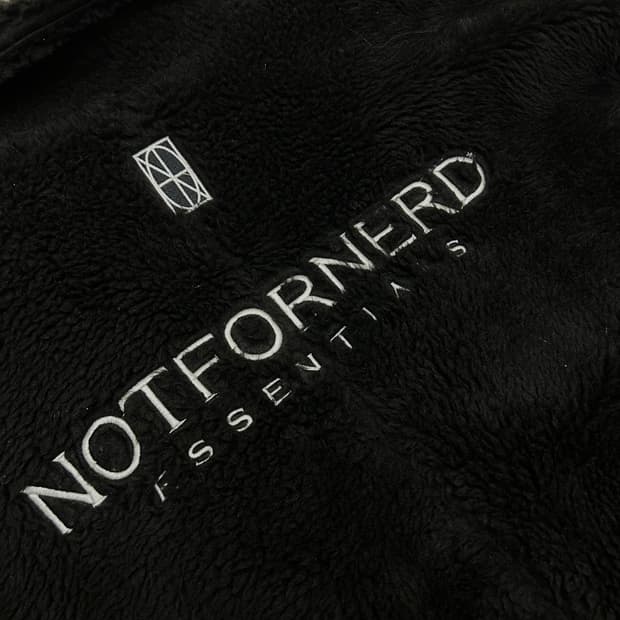 [실측XL]낫포너드 오버핏 더블 롱 퍼 코트/블랙