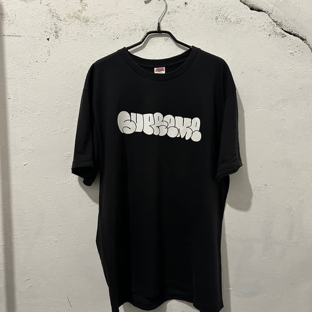 슈프림 x 홈런 티셔츠 블랙 - 25SS