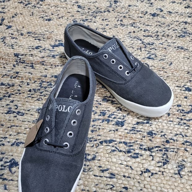 폴로 랄프로렌 통굽 스니커즈 