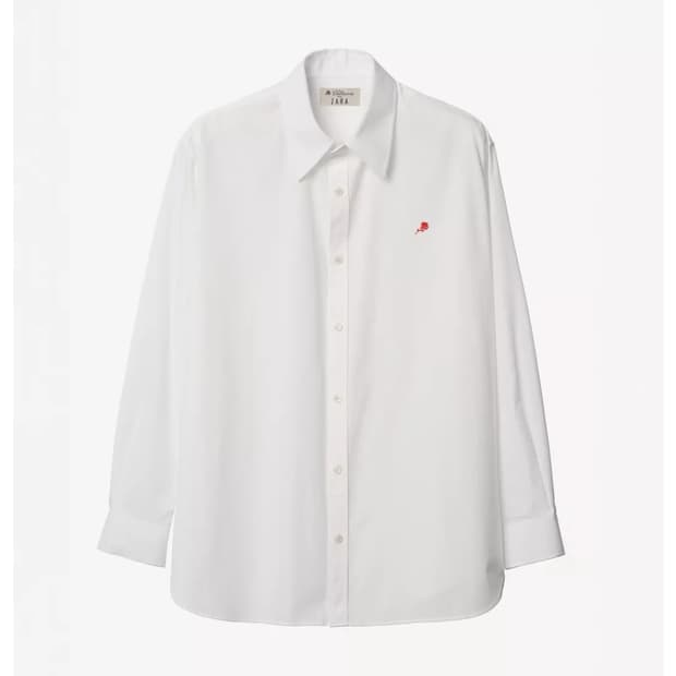 자라 x 윌리 차바리아 코튼 셔츠