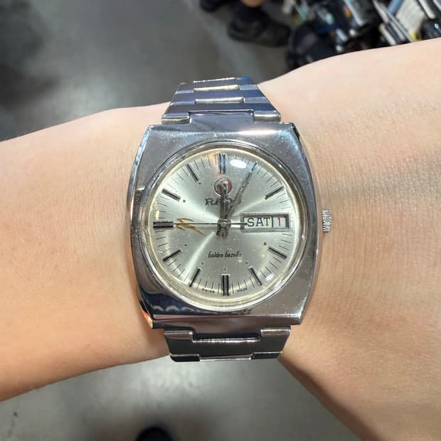 라도 골든 가젤 오토매틱 데이데이트 시계 rado 