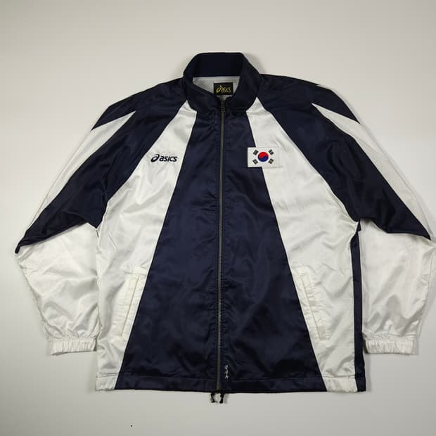 아식스 올드스쿨 국대 바람막이 