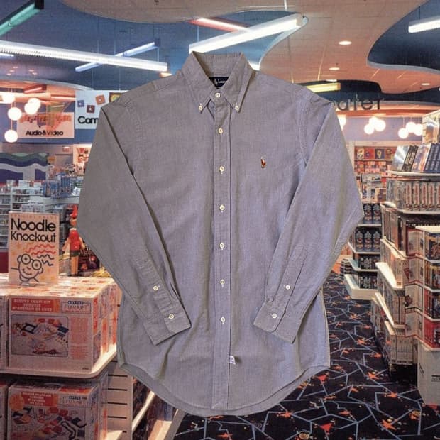 폴로 랄프로렌 솔리드 셔츠 (Woman L) AB1702