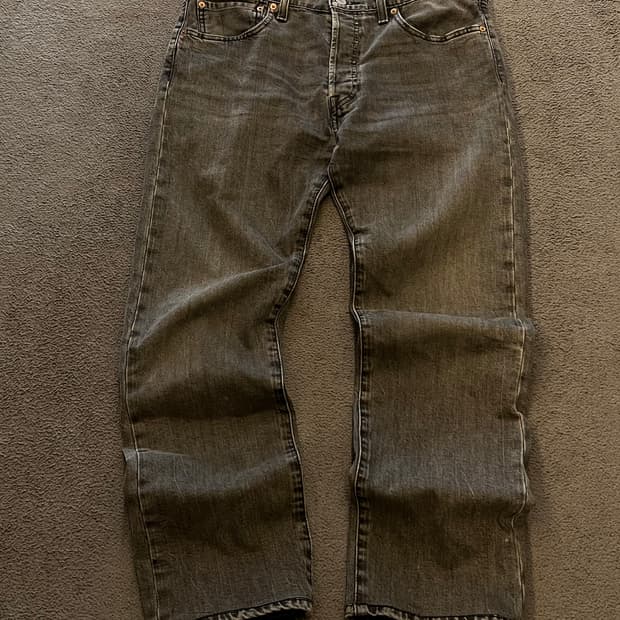 리바이스 501 프리미엄 데님 스트레이트 처분 