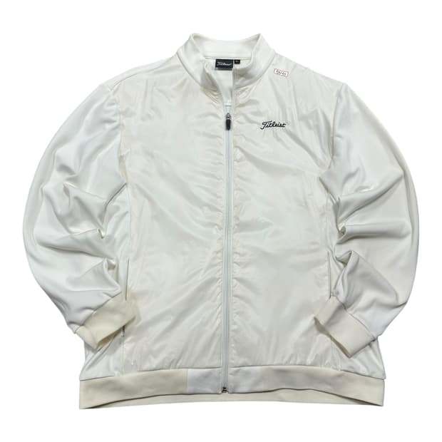 ✨ (바배) 타이틀리스트 누빔 화이트 점퍼 자켓