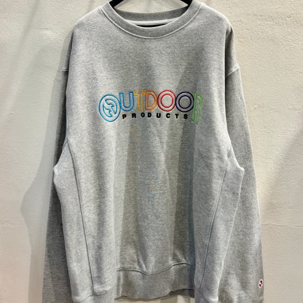 outdoor products 기모 맨투맨