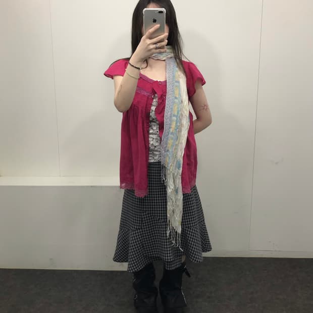 ♫ 플럼 핑크 모리 코디 🍑 (4p)