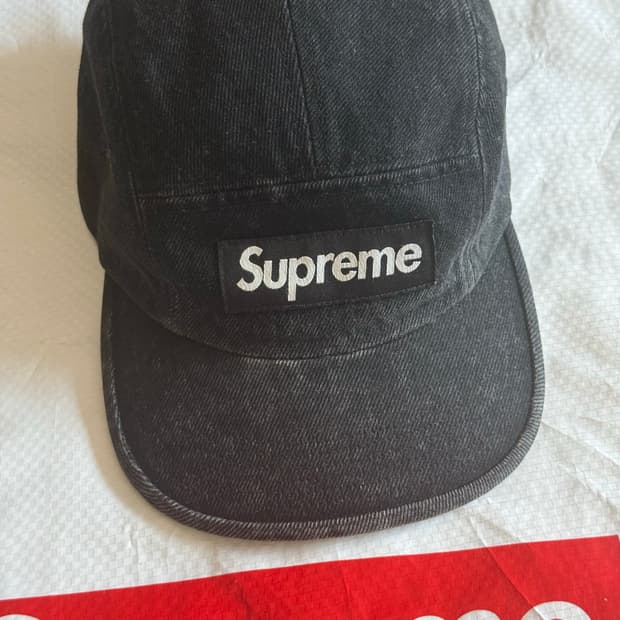 슈프림 데님 캠프캠 블랙