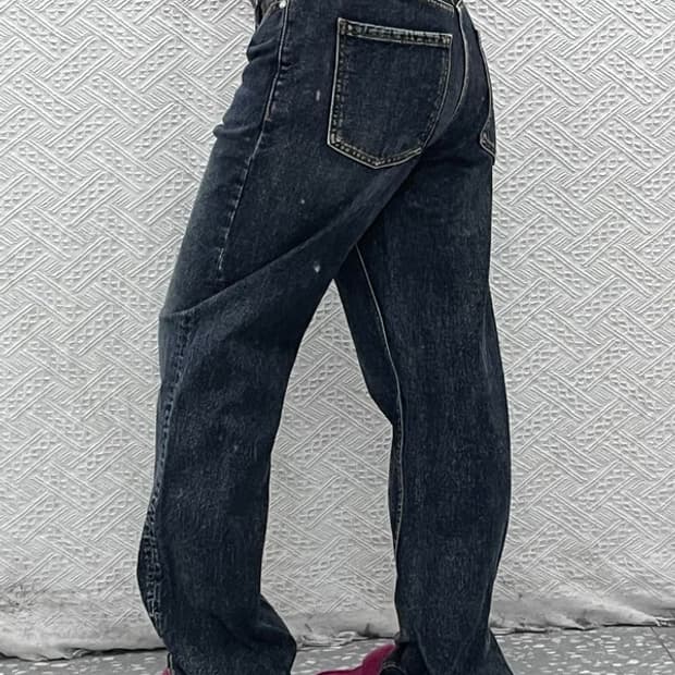 피스워커 올드스쿨 빈티지 모던캐주얼 워싱 데님팬츠 30인치 C07907