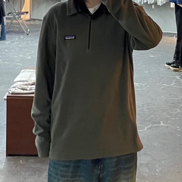 파타고니아 마이크로D 플리스 풀오버 반집업 H1412