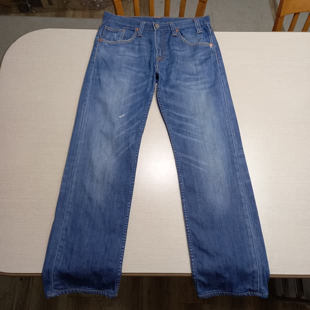 32 리바이스505 워싱 스판 일자진 32-338