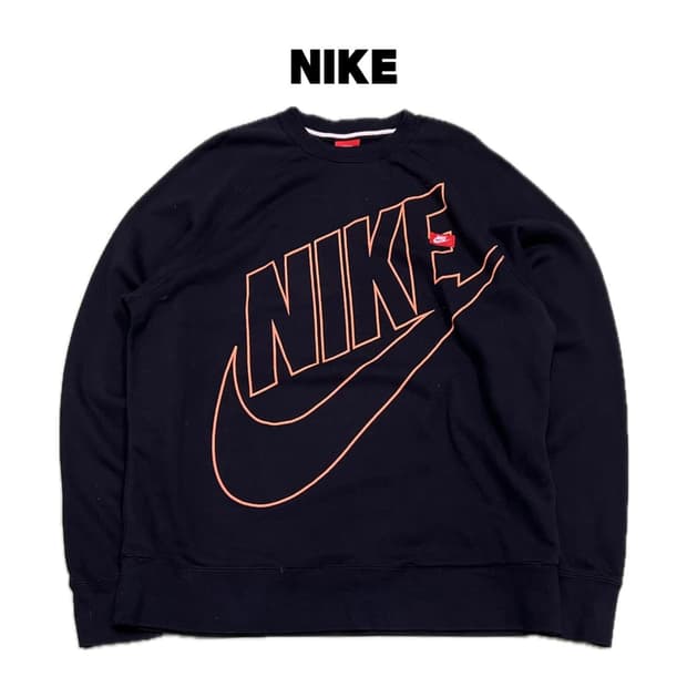 (XXL) 나이키 빅프린팅 맨투맨