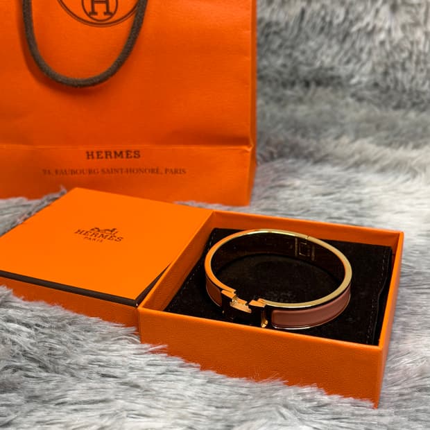 에르메스 클릭아슈 PM 핑크골드 풀구성품