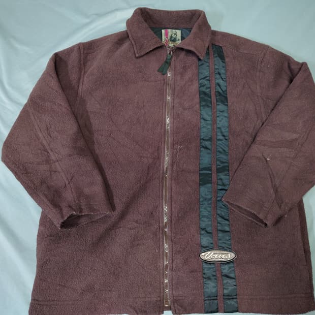 빈티지 반스 플리스 집업