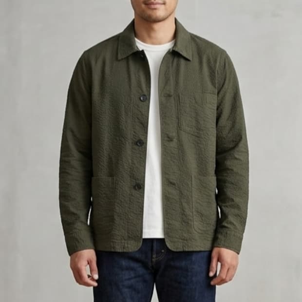 [95]오피신제네랄 시어서커 초어 자켓