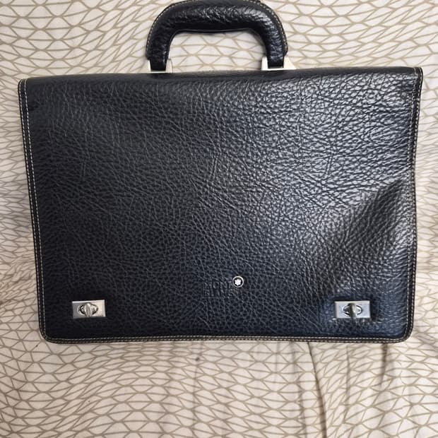 OS) 몽블랑 빈티지 브리프케이스 팝니다