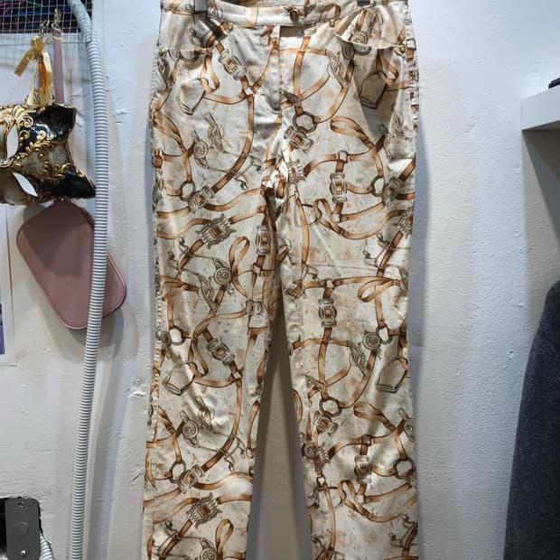 Escada 에스까다 패턴 코튼 팬츠