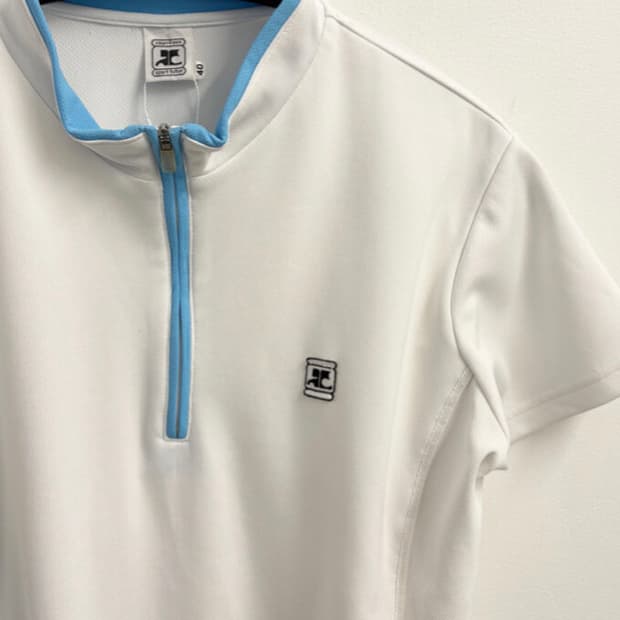 courreges 꾸레쥬 로고 티셔츠