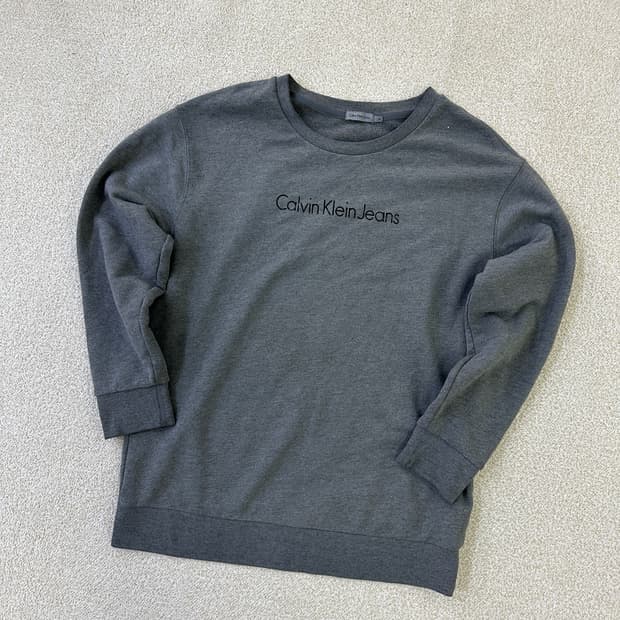 M 캘빈클라인진 맨투맨 스웨트셔츠 0324D