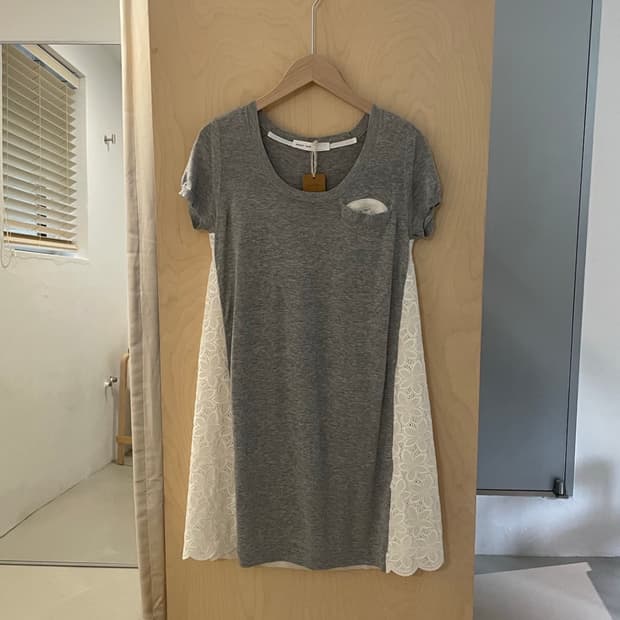 Sacai 사카이 럭 레이스 원피스