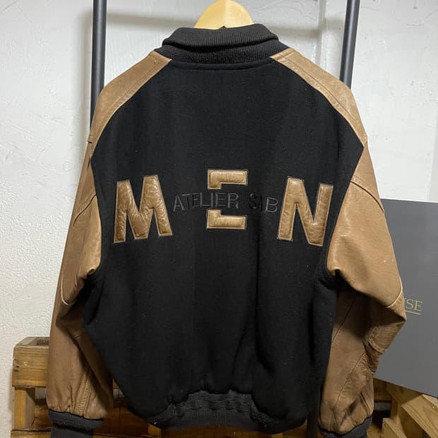 ATELIER SAB 빈티지 바시티 자켓