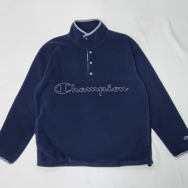 챔피온 빅로고 플리스 아노락 XL _ 남성