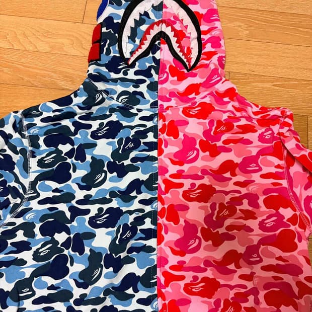 베이프 후드집업