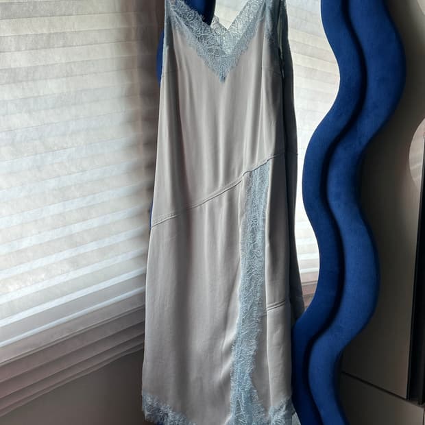 더일마 레이스 슬립 원피스