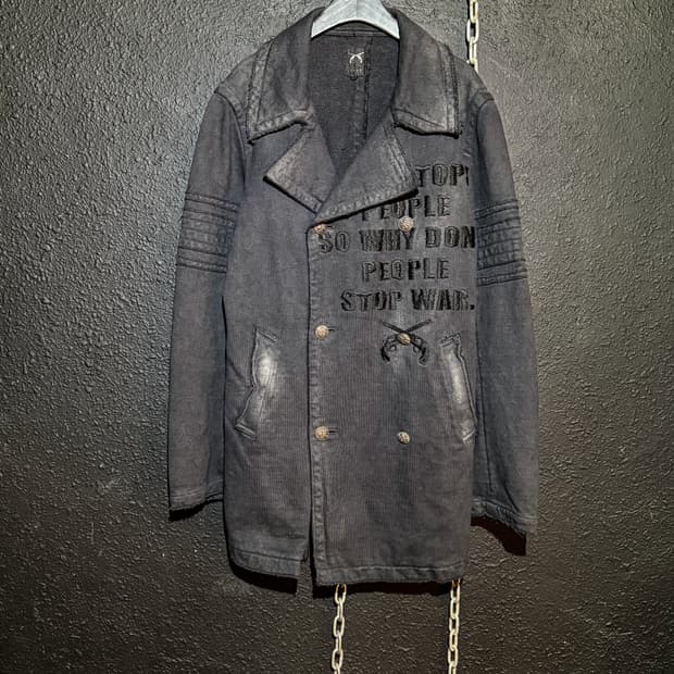 roar – “Stop People Stop War”Double Coat