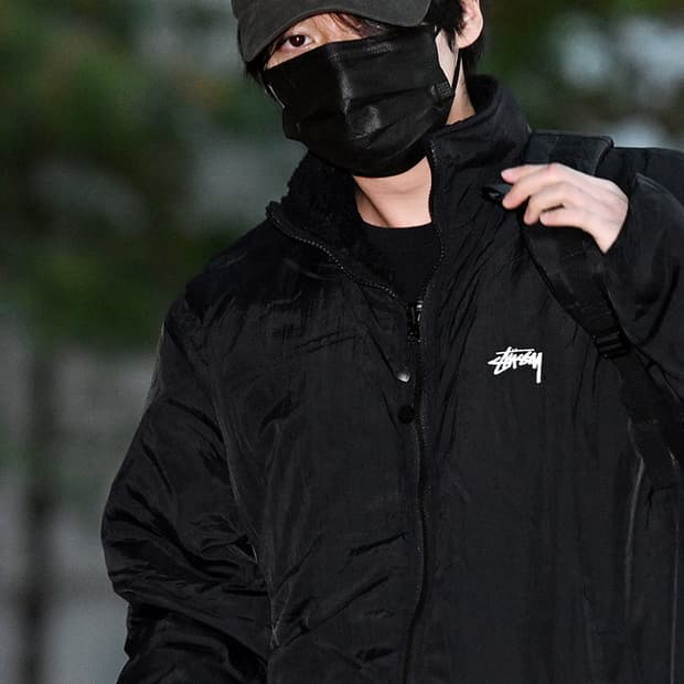 스투시 쉐르파 리버시블 자켓 m