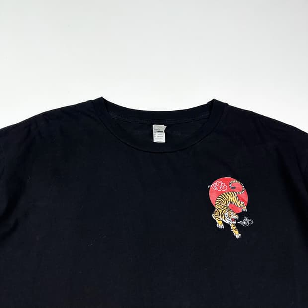 VTG 빈티지 일본 도쿄 블랙 반팔티 (3xl)