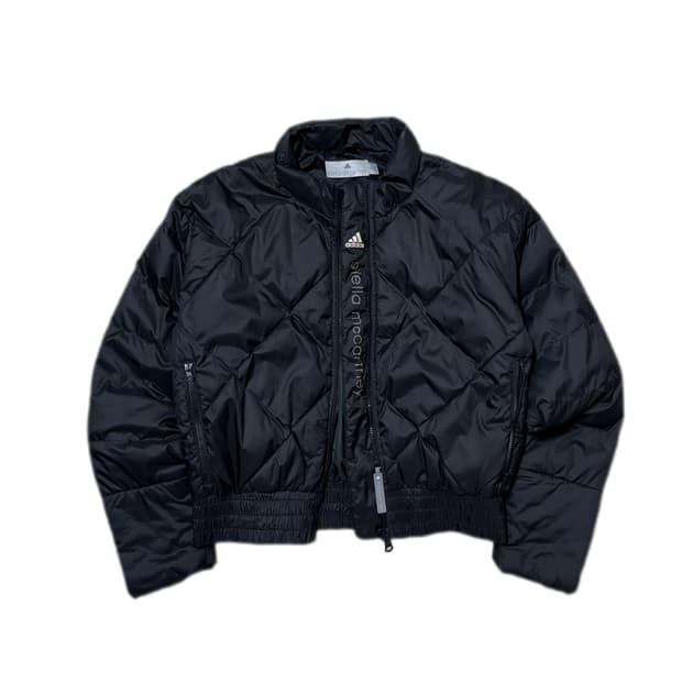 아디다스 x 스텔라메카트니 크롭 퀼팅 자켓