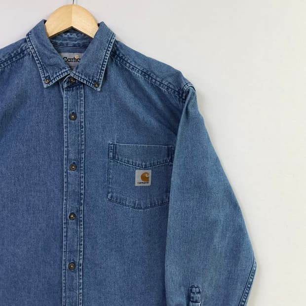 L 칼하트 데님 셔츠