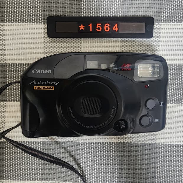 캐논 뉴오토보이 파노라마 필름카메라 리모컨 없음