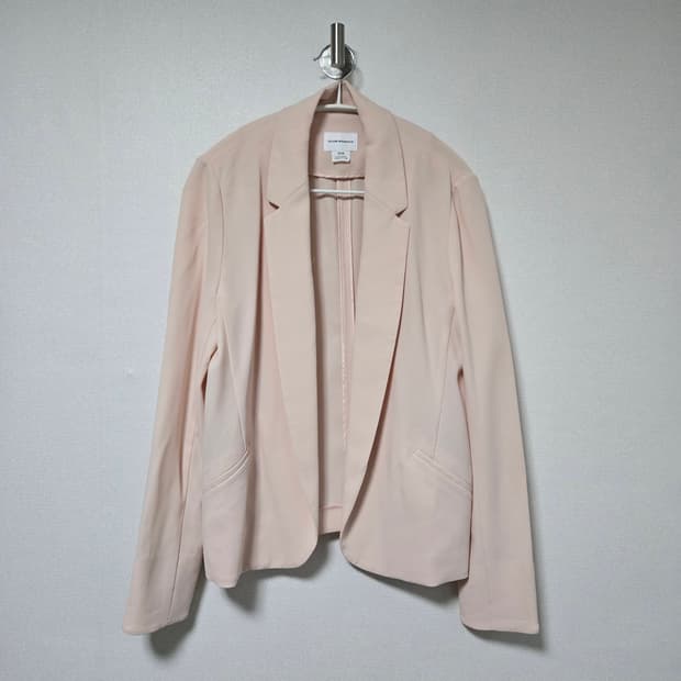 클럽모나코 베이지핑크 논버튼 자켓 / 여성 자켓/여자 자켓 