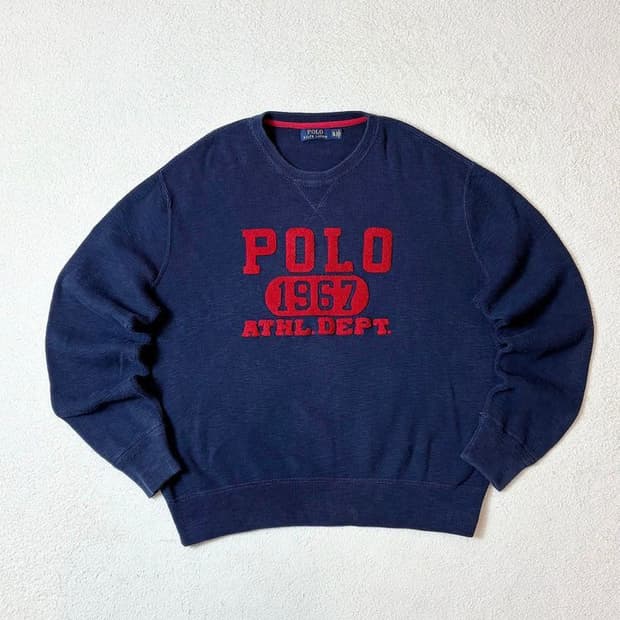 폴로 랄프로렌 스펠로고 코튼 니트 PN6946