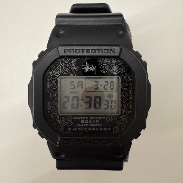 스투시 25주년 지샥 시계