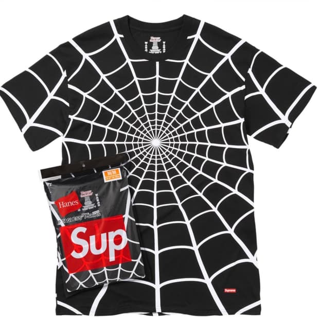 Supreme 슈프림 스파이더맨 헤인즈 M 새상품