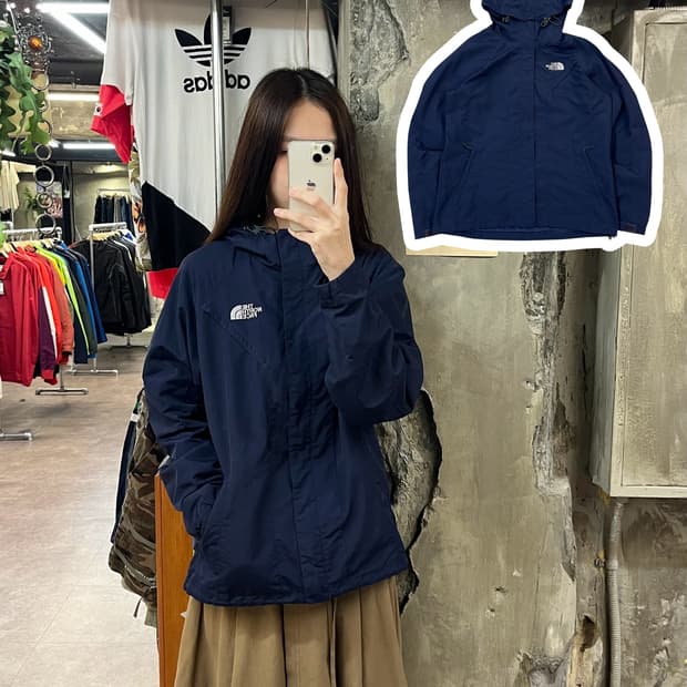 노스페이스 바람막이 네이비 95 #csz1495