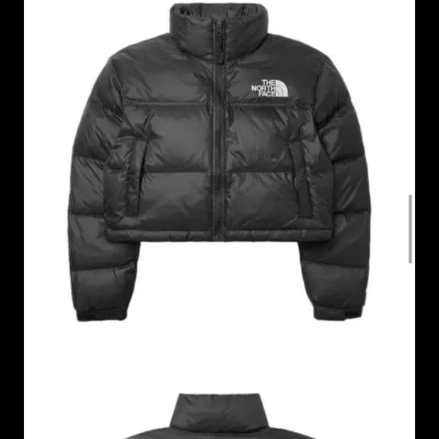 노스페이스 크롭 눕시 해외판 m