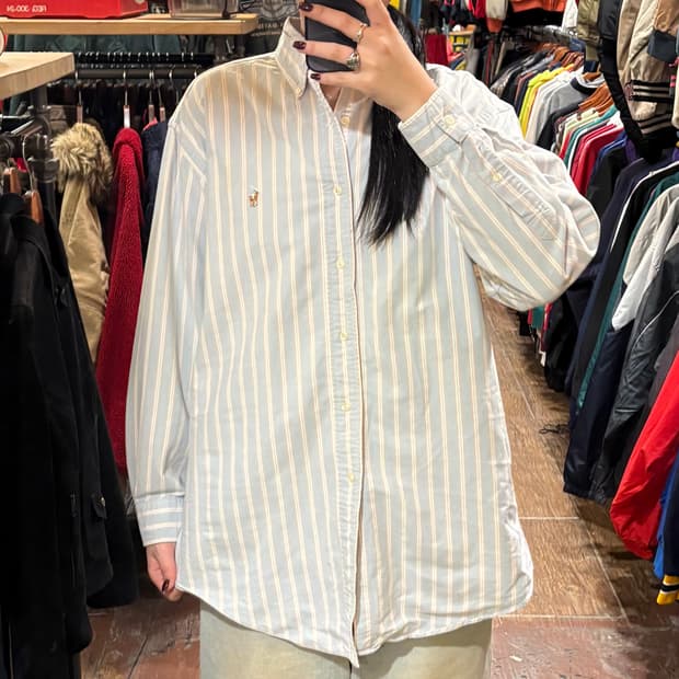 [HI] Polo 폴로 긴팔셔츠 스트라이프