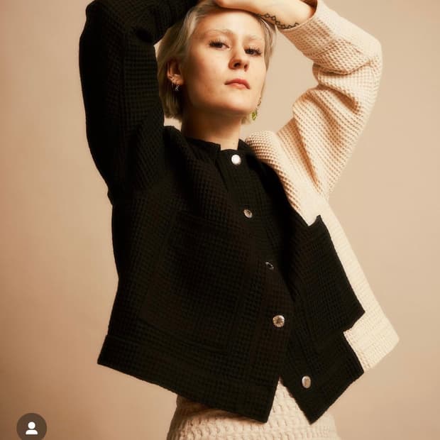 Aniela Parys 와플자켓