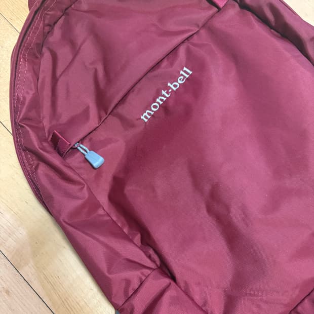 몽벨 포켓터블 데이팩 와인레드 15L