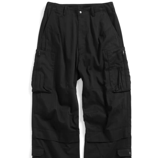 구매)해칭룸 집카고 워크팬츠 블랙 3(M) zip cargo