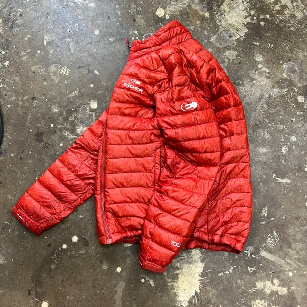 L) 아이더 덕다운 경량 패딩점퍼 오리털 패딩
