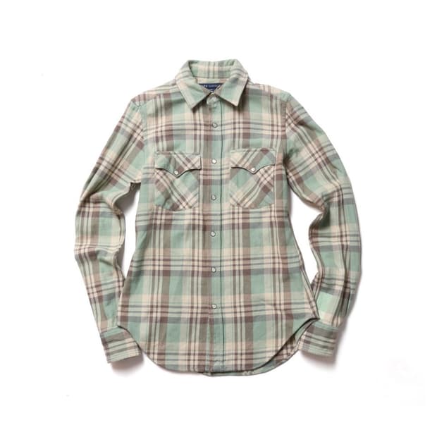 랄프 로렌 Ralph Lauren Check Pattern Western