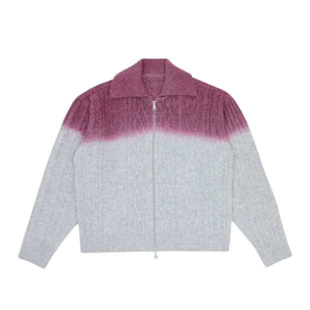 아더에러 로위 니트 집업 그레이 L